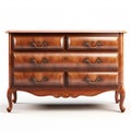 Antique Brown Dresser - Realistic Detailed Rendering - High Resolution