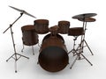 Wooden drums