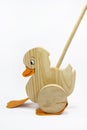 Wooden Duck Toy Royalty Free Stock Photo