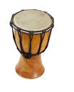 Wooden dumbek drum Royalty Free Stock Photo