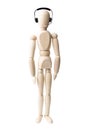 Wooden Dummy with Headset