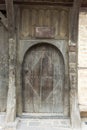 Wooden elements of the house-museum in Koprivshtitsa, Bulgaria Royalty Free Stock Photo