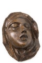 Wooden Face of St Teresa of Avila