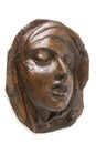 Wooden Face of St Teresa of Avila