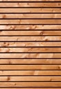 Wooden facing