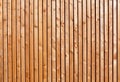 Wooden facing