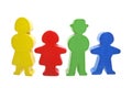 Wooden Family Figures Royalty Free Stock Photo