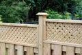 Wooden fence Royalty Free Stock Photo