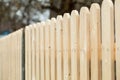 Wooden fence Royalty Free Stock Photo