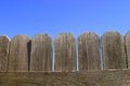 Wooden Fence Closeup Royalty Free Stock Photo