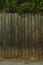 Wooden fence detail shot Royalty Free Stock Photo