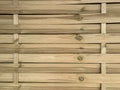Wooden fence panel Royalty Free Stock Photo