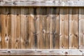 Wooden Fence Section