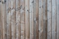 Wooden fence texture, wooden background. Background texture of old white painted wooden lining boards wall