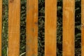 A fence of boards. Exterior of a country house