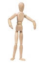 Wooden figure Royalty Free Stock Photo