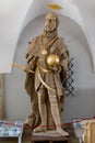 Wooden figure of Saint Francis Xavier in the museum in Nysa.