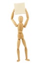 Wooden figurine Royalty Free Stock Photo