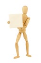 Wooden figurine Royalty Free Stock Photo