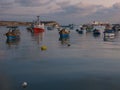 Wooden fishing boats, Marsaxlokk, Malta Royalty Free Stock Photo