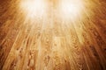 Wooden floor covering