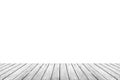Wooden floor texture isolated on white background Royalty Free Stock Photo