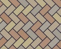 Wooden floor vector tile seamless pattern