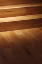 Wooden floors and stairs