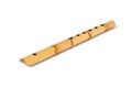 Wooden flute Royalty Free Stock Photo