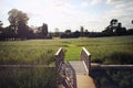 Wooden Footbridge