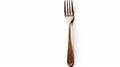 Wooden Fork: Solid And Structured, Inspired By Rob Liefeld And Alec Soth Royalty Free Stock Photo