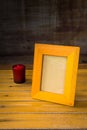 Wooden frame Royalty Free Stock Photo