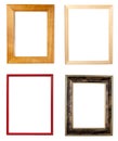 Wooden frame art decoration gallery Royalty Free Stock Photo