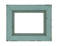 Wooden frame incl. clipping path Royalty Free Stock Photo