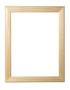 Wooden frame new Royalty Free Stock Photo