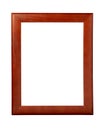 Wooden frame new Royalty Free Stock Photo