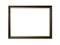 Wooden frame for painting Royalty Free Stock Photo