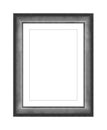 Wooden frame for picture or photo Royalty Free Stock Photo