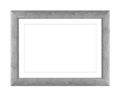 Wooden frame for picture or photo Royalty Free Stock Photo