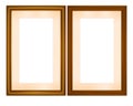 Wooden frames, cdr vector