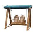 Wooden Garden Swing Seat