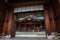 Sakurayama Hachimangu Shrine in Takayama Royalty Free Stock Photo