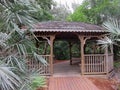 Wooden gazebo