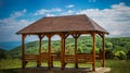 Wooden gazebo