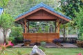 Wooden gazebo