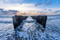 wooden groyne