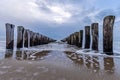 wooden groyne