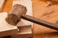 Wooden hammer