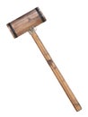 Wooden hammer