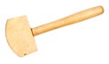 Wooden hammer. isolated Royalty Free Stock Photo